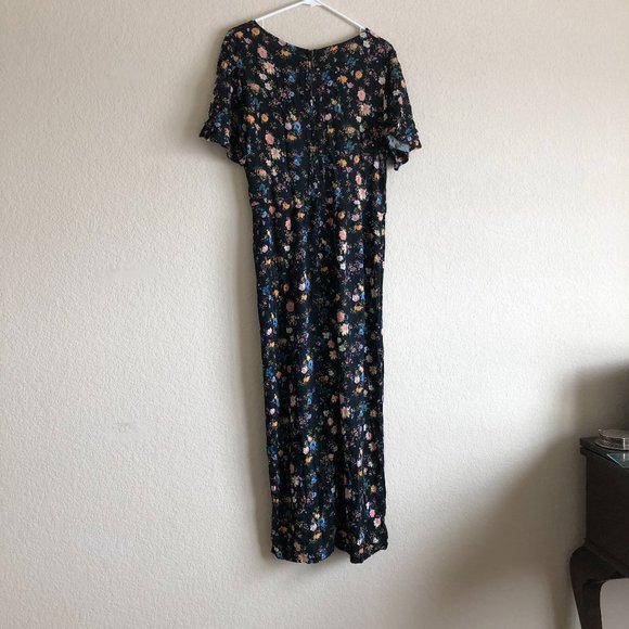 Wild Fable Floral Long Pant Romper Large - Picture 8 of 8
